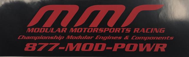 MMR "Championship" Decal 3" x 10"