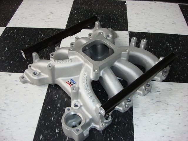 MMR Fuel Rails w/lines & Fittings for Edelbrock Manifold 99-04