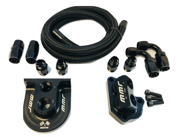 2011-2023 MMR 5.0 / 5.2 Mustang Coyote Oil Filter Relocation Kit