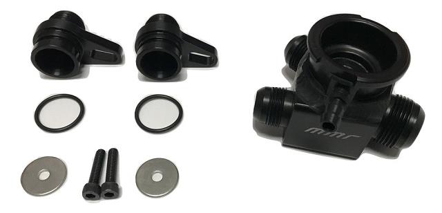 MMR Ford 4.6 Cobra SVT Coolant Cross Over Delete WITH FILLER