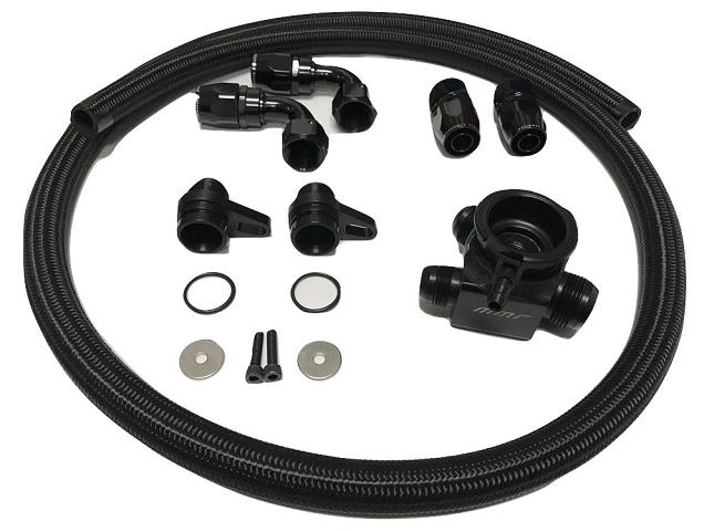 MMR Ford 4.6 Cobra Coolant Cross Over Delete w/lines & FILLER